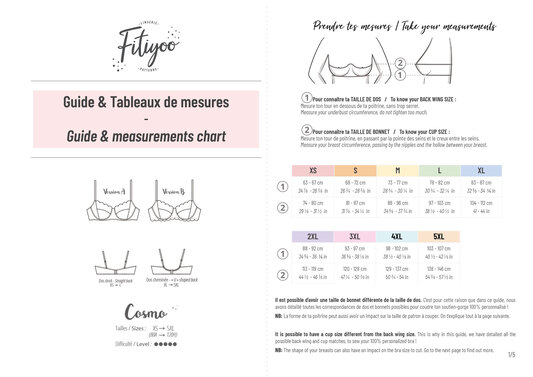 apercu guide des mesures fitiyoo