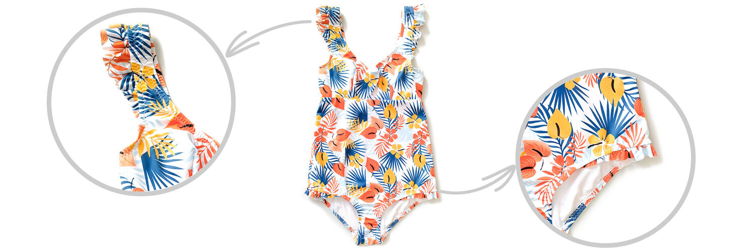 How to add gathers on Mojito swimsuit ?