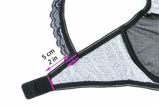 sewing strap on bra