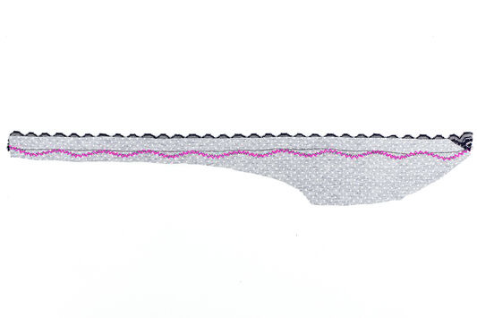 zigzag stitch neckline