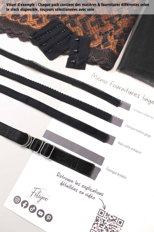 PACK TOILE soutien-gorge
